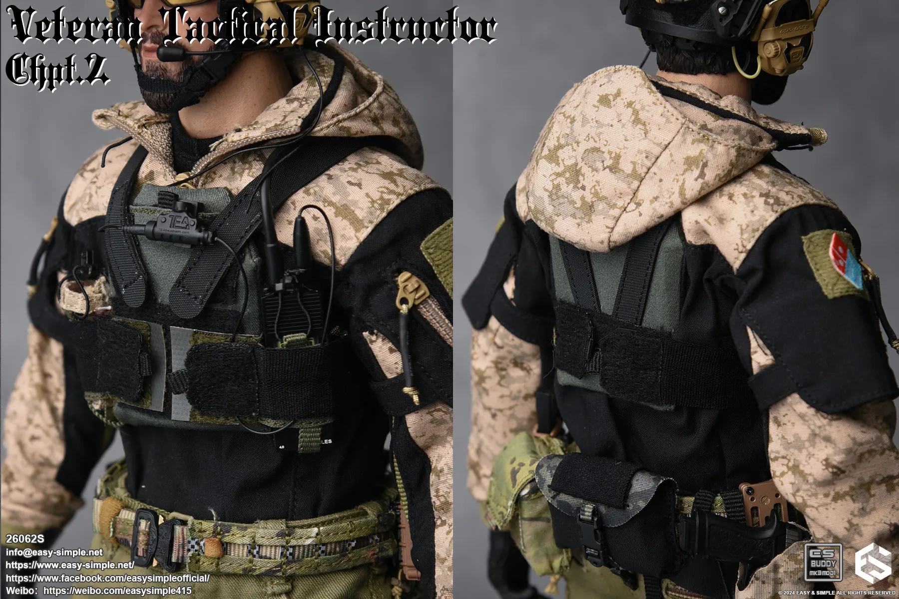 Male - NEW PRODUCT: Easy & Simple Veteran Tactical Instructor Chapter II 26062S Format,webp