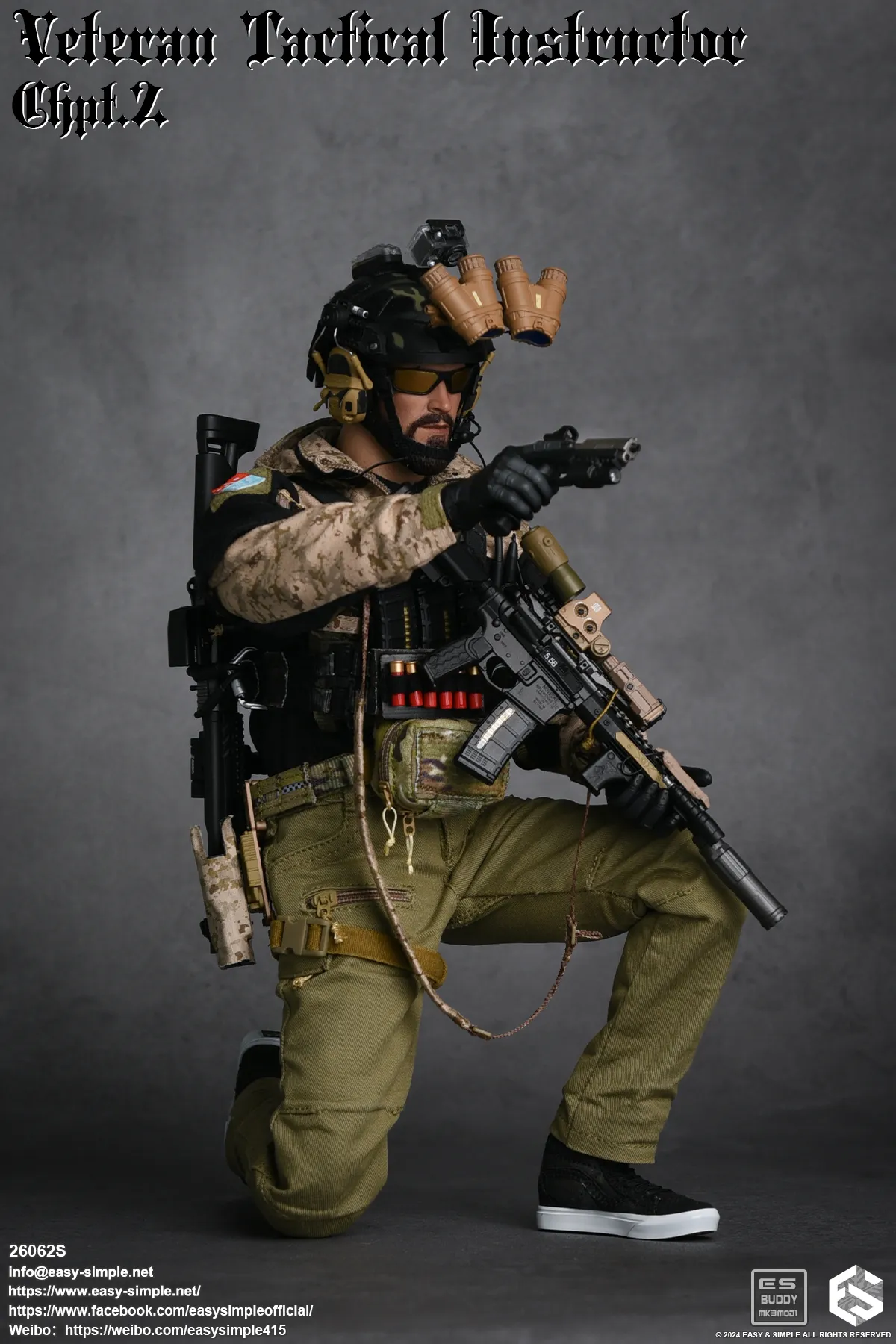 veteran - NEW PRODUCT: Easy & Simple Veteran Tactical Instructor Chapter II 26062S Format,webp
