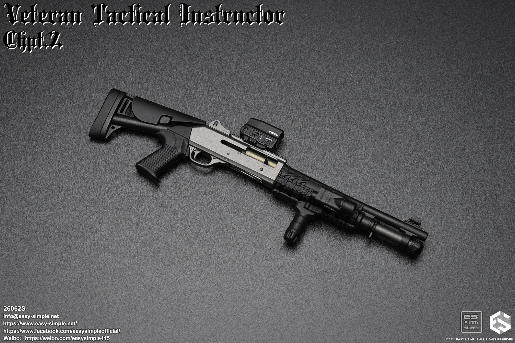 NEW PRODUCT: Easy & Simple Veteran Tactical Instructor Chapter II 26062S Format,webp