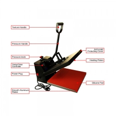 40*50cm máquina de transferência de prensa térmica