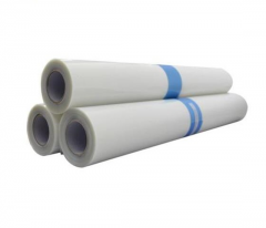 Non-waterproof clear heat transfer film for screen printing