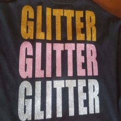 Vinil de transferência de calor com glitter