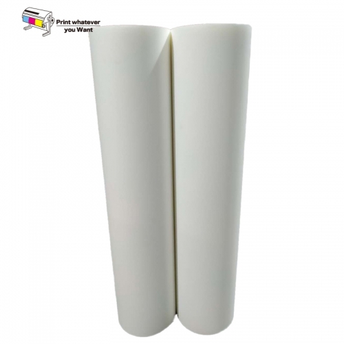 double side, cold peel,60cm*100m DTF pet film for latex printer/DTF SOLUTION
