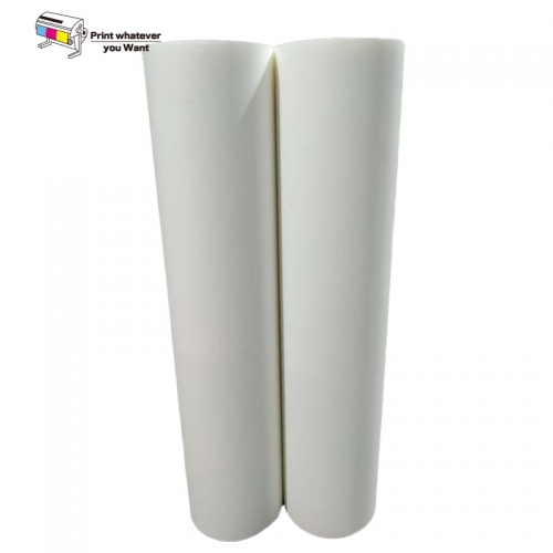 Single side, cold peel,60cm*100m DTF pet film for pet film roll printer