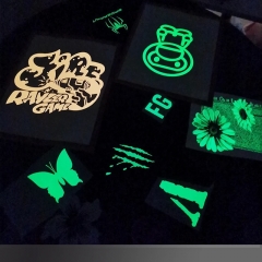 Glow in dark heat transfer vinyl