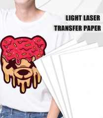 Papel de transferência de calor a laser leve