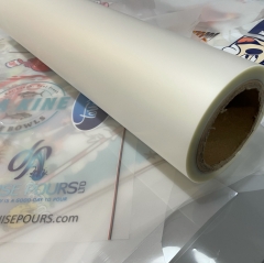 double side, cold peel,60cm*100m DTF pet film for latex printer/DTF SOLUTION