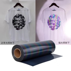 Rainbow reflective Heat Transfer Vinyl