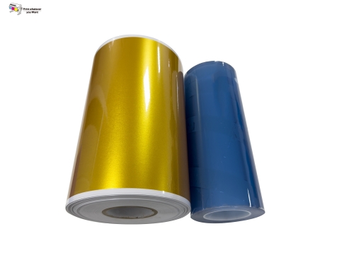 PrintWant New Arrival 30cm A+B Gold UV DTF Film