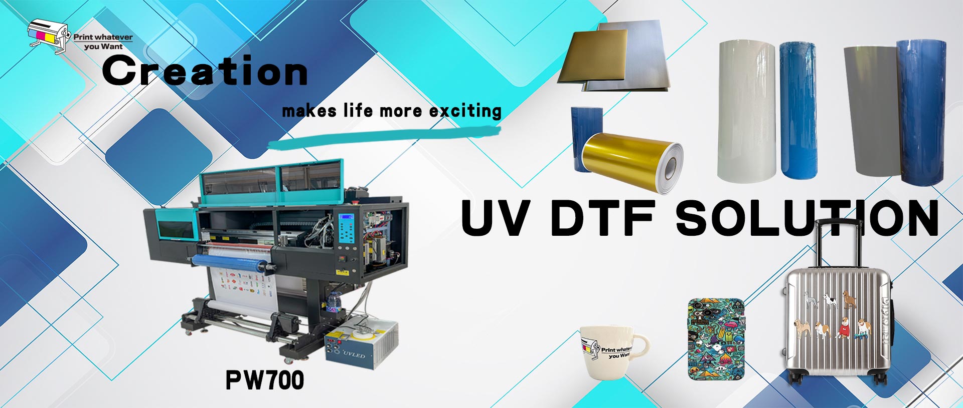 Solução DTF UV