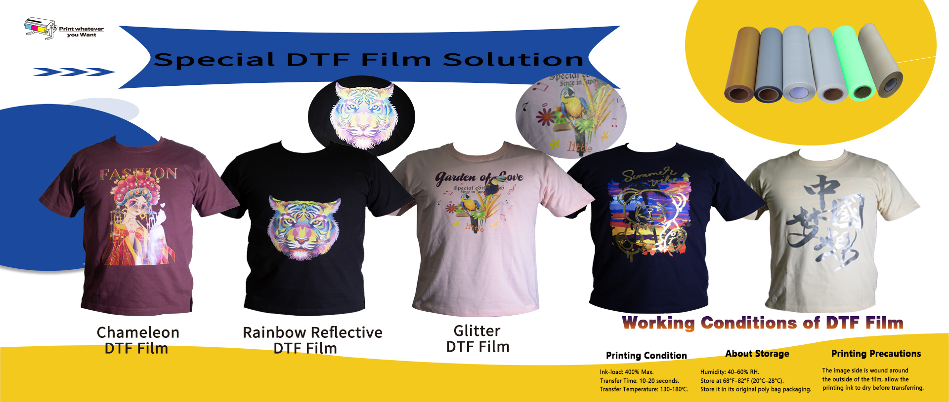 Special DTF Film Solution