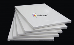 PrintWant A3 Hoja Película de PET DTF mate doble despegable en caliente con caja de color blanca o personalizada y logotipo personalizado