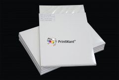 PrintWant A3 Sheet Hot Peel Double Matte DTF PET Film With White Or Custom Color Box And Custom Logo