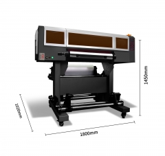 PrintWant PW700 SE 60cm Impressora DTF UV para impressão de transferência de envoltórios DTF UV