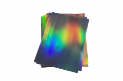 A+B Laser Holographic UV DTF Sheet A4/A3 Film For UV DTF Printing