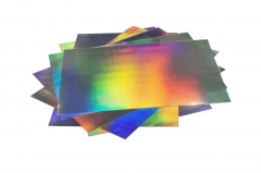 A+B Laser Holographic UV DTF Sheet A4/A3 Film For UV DTF Printing