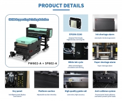PrintWant PW602-A Pro 2 Pieces i3200 Print Heads DTF Printer For DTF Printing