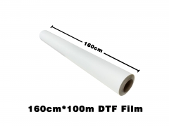 PrintWant 160cm 63 inch Double Sided Matte Hot Peel DTF Print Transfer PET Film