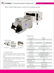 PW302 2 F1080 Printheads 30cm Best DTF Direct To Film Printer