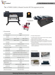 PW603 2/4 Pieces Printheads DTF Direct To Film Best Impression DTF Transfer Printer