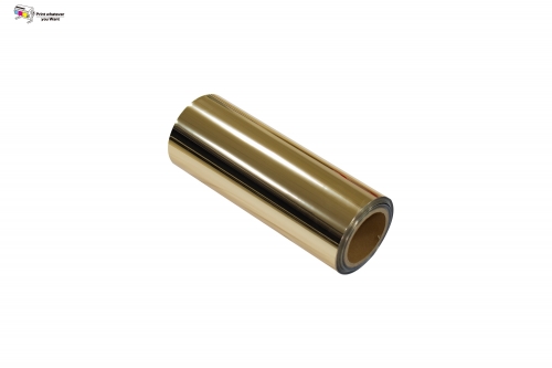 PrintWant Glossy Gold 3D TPU UV Film Custom Logo Silicone Style Patches