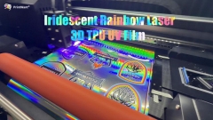PrintWant Iridescent Rainbow Laser 3D TPU UV Film