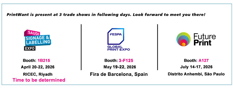 Exposiciones internacionales PrintWant 2026