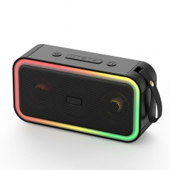 RF60 Portable Outdoor Bluetooth Speaker With Colorful Lights