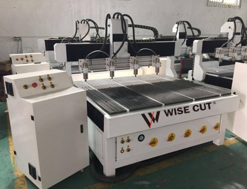 WT-1313-4 four heads cnc router machine