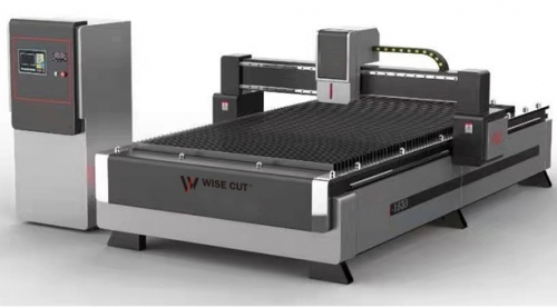 CNC Plasma Cutting Machine Combined with Fiber Laser Cutting