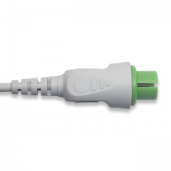 M&B 3 Lead Fixed ECG Cable - Pinch Connector (G3128P)