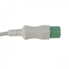 Contec 3 Lead Fixed ECG Cable - Pinch Connector (G31135P)