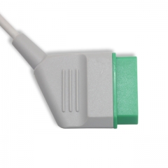 Nihon Kohden 5 Lead Fixed ECG Cable - Snap Connector (G5122S)