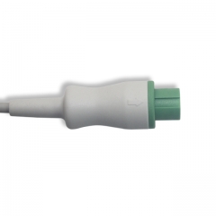 Fukuda Denshi 3 Lead Fixed ECG Cable - Pinch Connector (G3133P)