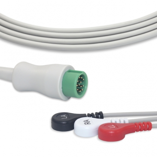 Mindray 5 Lead Fixed ECG Cable - Pinch Connector (G3118S)