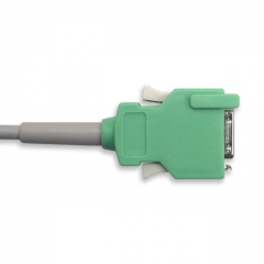 Nihon Kohden 3 Lead Fixed ECG Cable - Pinch Connector (G3134P)