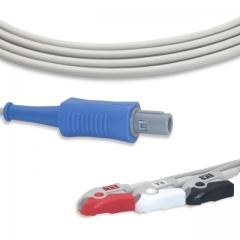 Mediana 3 Lead Fixed ECG Cable - Pinch Connector (G3129P)