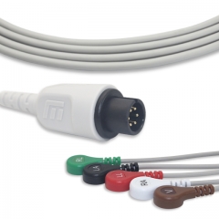 Mindray 5 Lead Fixed ECG Cable - Snap Connector (G5141S)