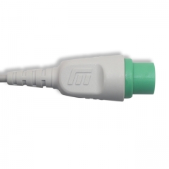 Spacelabs 3 Lead Fixed ECG Cable - Snap Connector (G3126S)