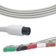 Mindray 5 Lead Fixed ECG Cable - Pinch Connector (G5140P)