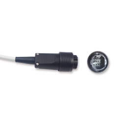 SAADAT 3 Lead Fixed ECG Cable - Pinch Connector (G31121P)