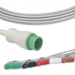 Mediana 5 Lead Fixed ECG Cable - Pinch Connector (G5129P)