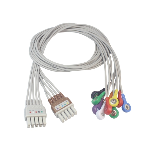 Mindray 10 Lead EKG leadwire - Snap Connector (K112MD)