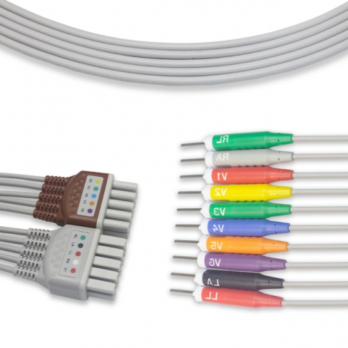 Mindray 10 Lead EKG leadwire - Needle Connector (K113MD)
