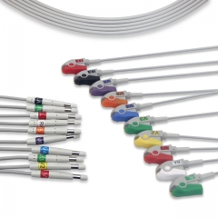 Welch Allyn 10 Lead EKG leadwire - Pinch Connector (K111WA)