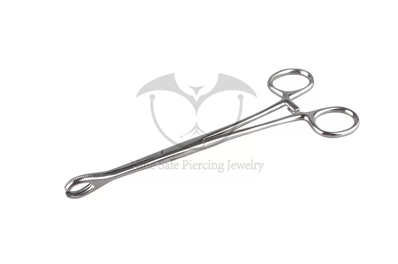 Nine Safe Piercing Slotted Navel Clamp - Open Mouth PN24