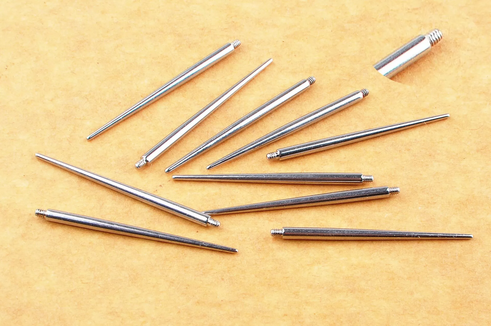 316l Stainless Steel Advice for Disposable Piercing Tool High Polishing, Mirror Polishing PT100