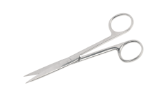Nine Safe Piercing piercing auxiliary scissors Good Selling Hospital Medical Surgical Scissors Soft Tissue Cutting Straight Curved Scissors--PN36