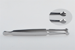 Stainless Steel Labret Stem Holding Tweezers Clamp Forceps Lip Ring Holder for Body Piercing Skin Permanent Makeup Accessories--PN51