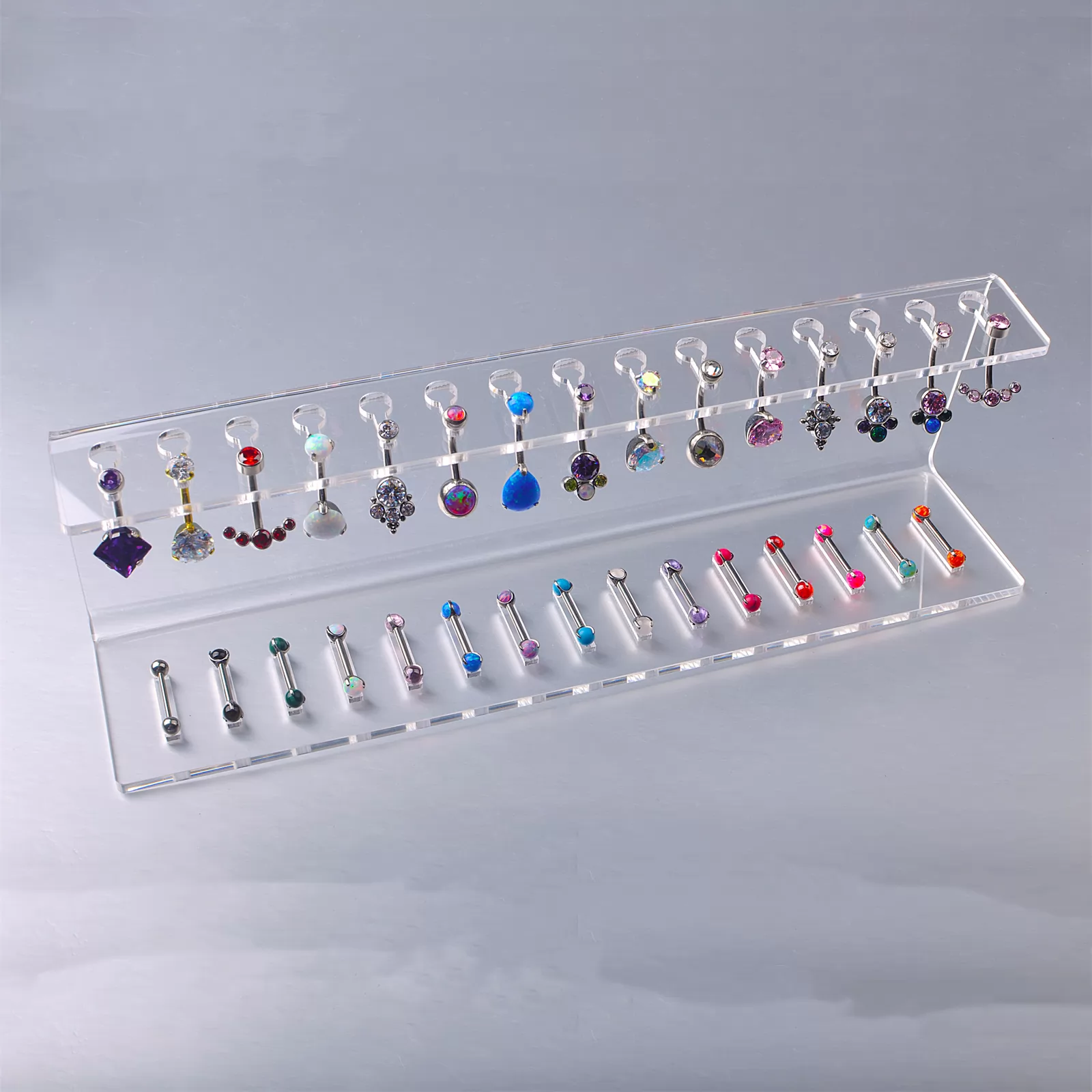 High Transparent Acrylic Navel Jewelry display WithOut LOGO --DIS-3